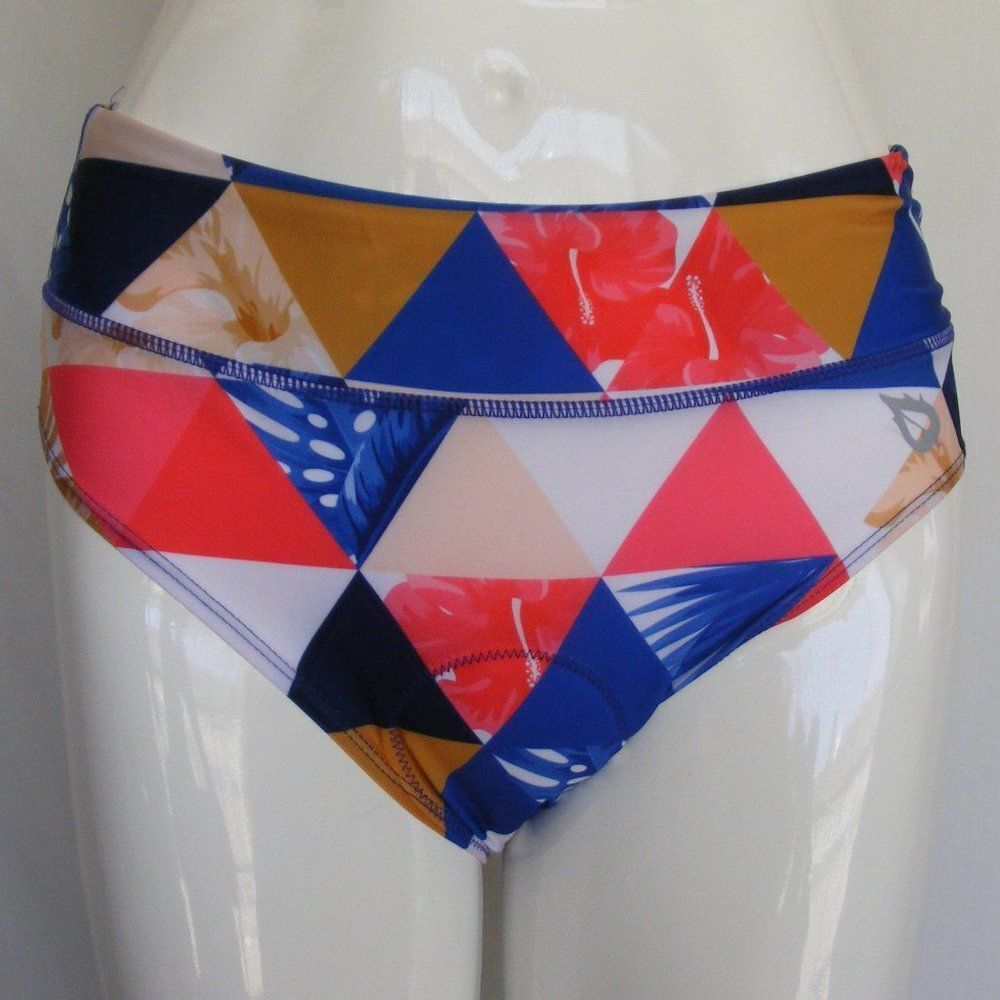 BALEAF Padded Cycling Underwear, L, Geometric print, Triangles, Spin/bicycling